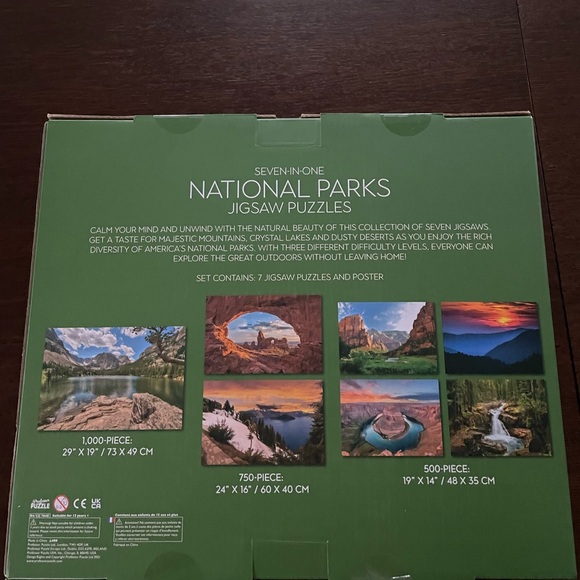 NWT Seven in One Jigsaw Puzzles - Picture 3 of 6